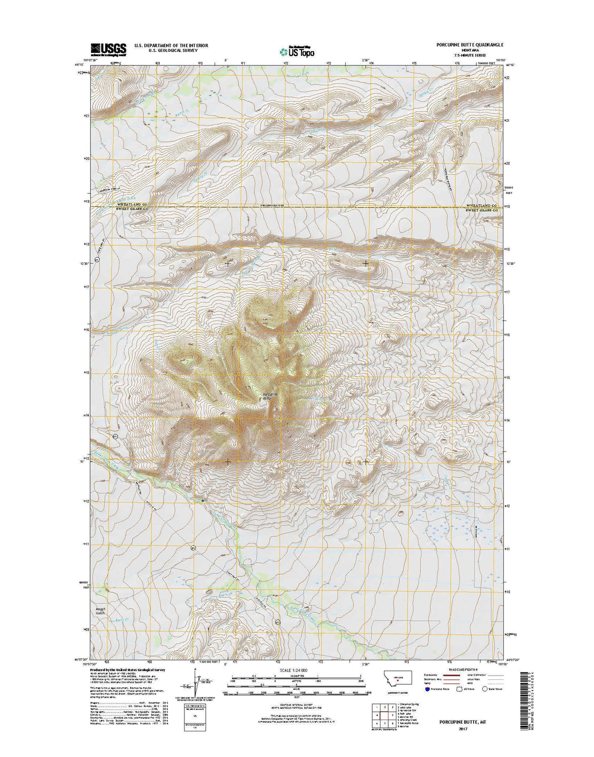 Porcupine Butte, MT