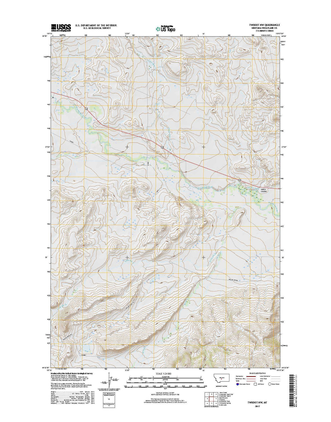 Twodot NW, MT