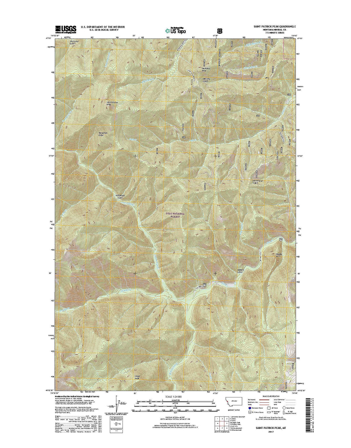 Saint Patrick Peak, MT