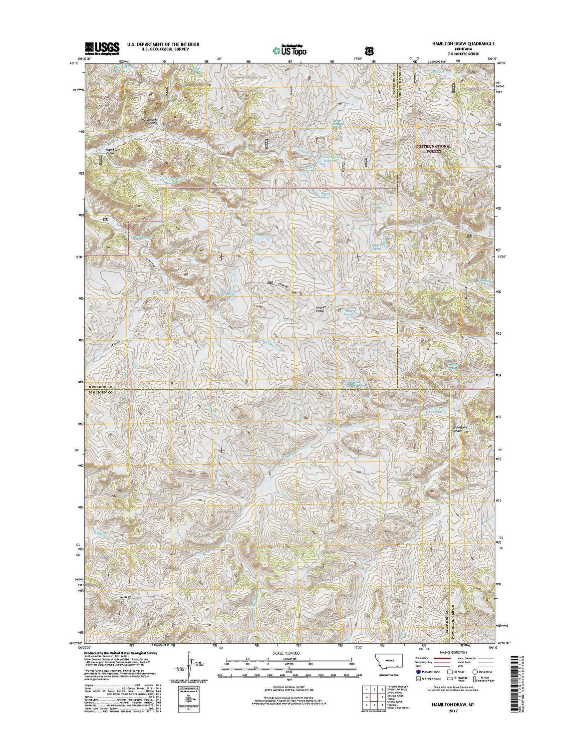 Hamilton Draw, MT