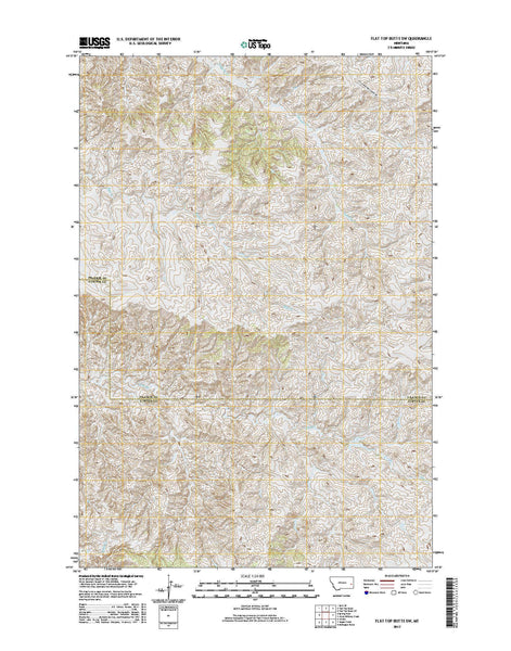 Flat Top Butte SW, MT