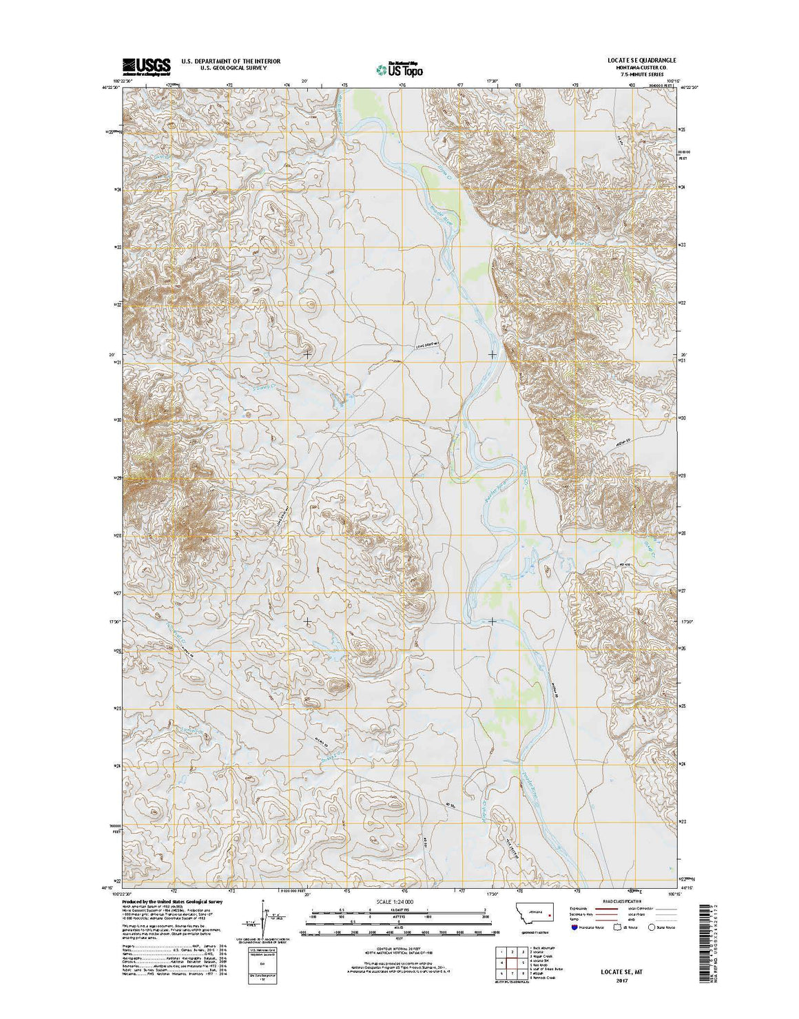 Locate SE, MT