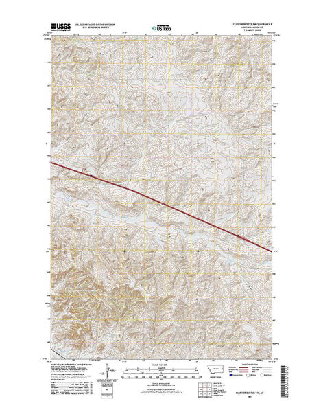 Cluster Buttes SW, MT