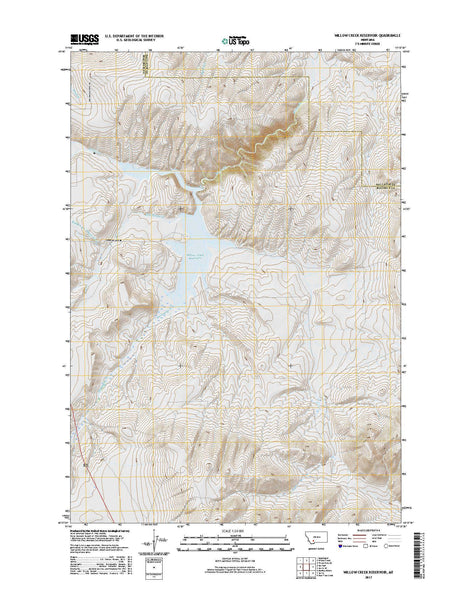 Willow Creek Reservoir, MT