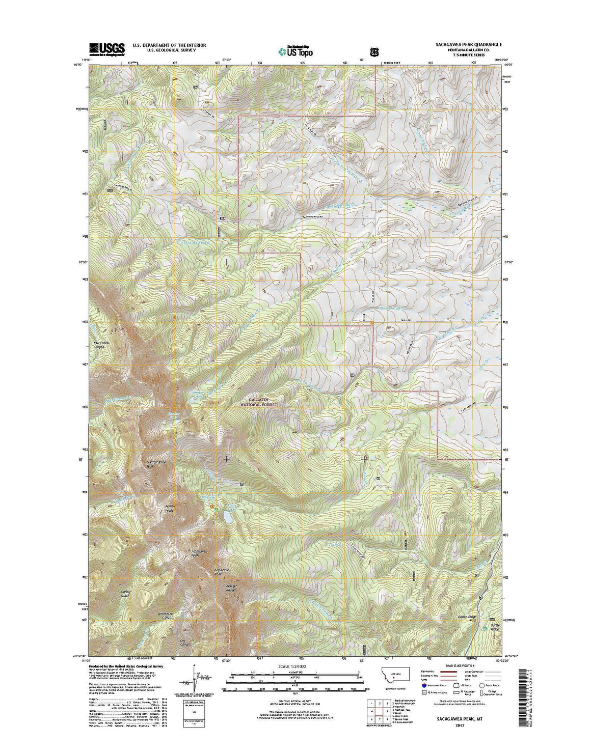 Sacagawea Peak, MT