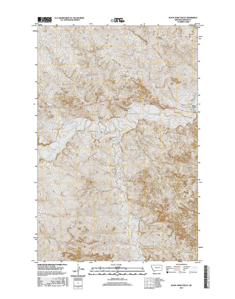 Black John Coulee, MT