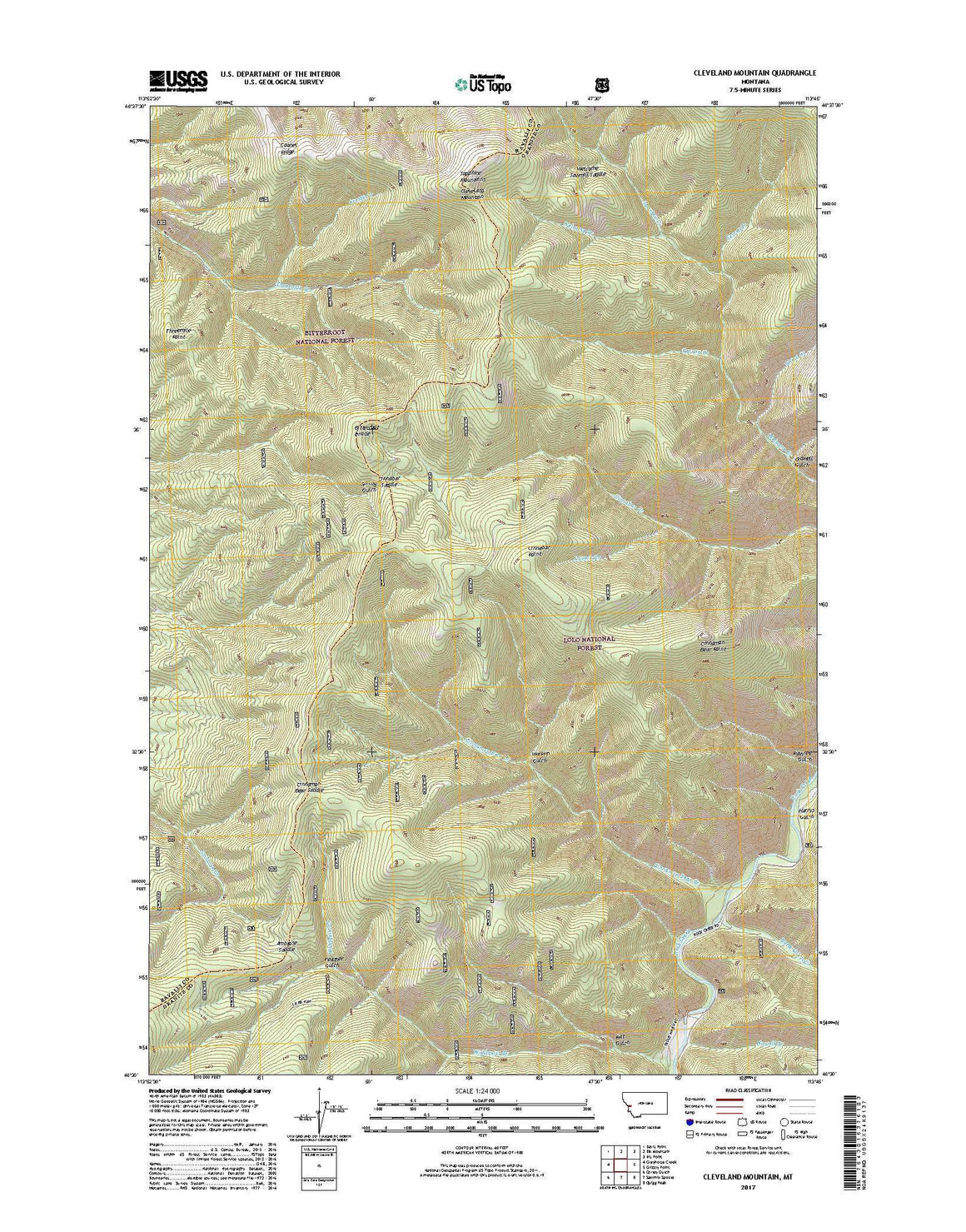 Cleveland Mountain, MT