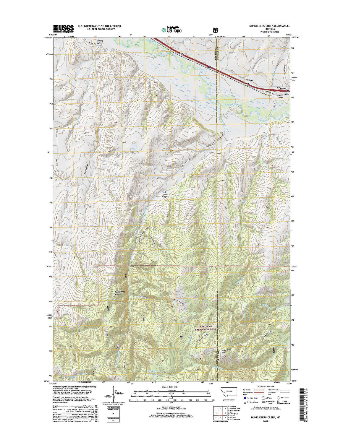 Dunkleberg Creek, MT