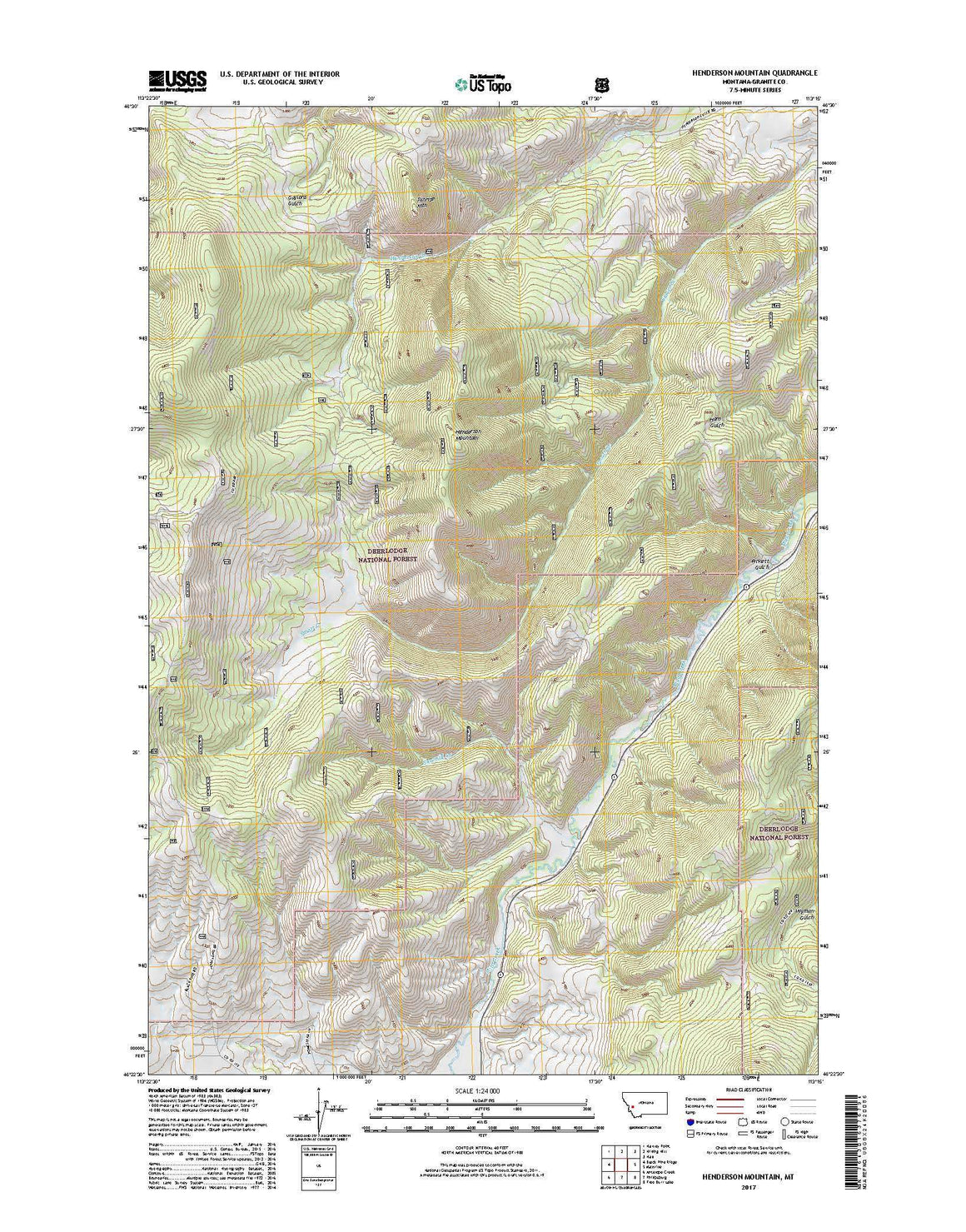 Henderson Mountain, MT