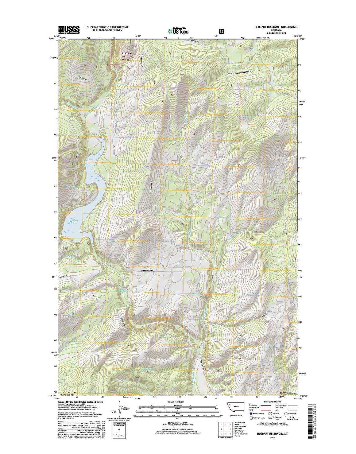Hubbart Reservoir, MT