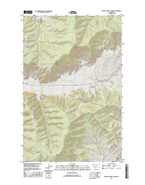 Irvine Lookout Tower, MT
