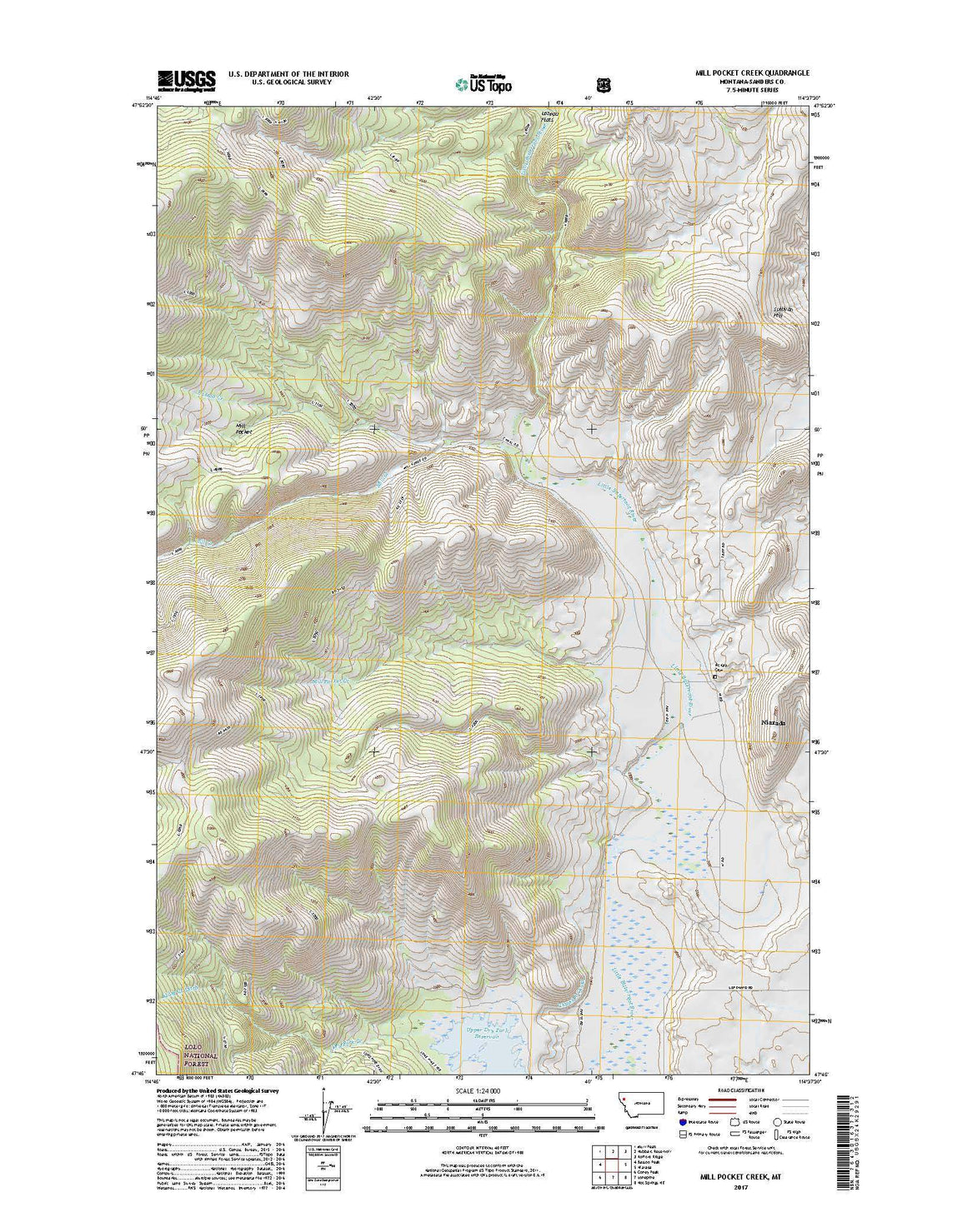 Mill Pocket Creek, MT