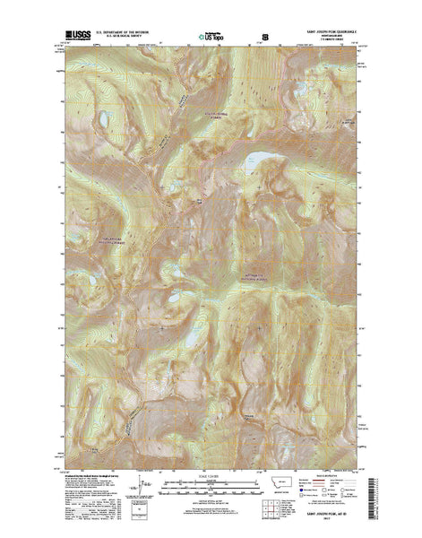 Saint Joseph Peak, MT-ID