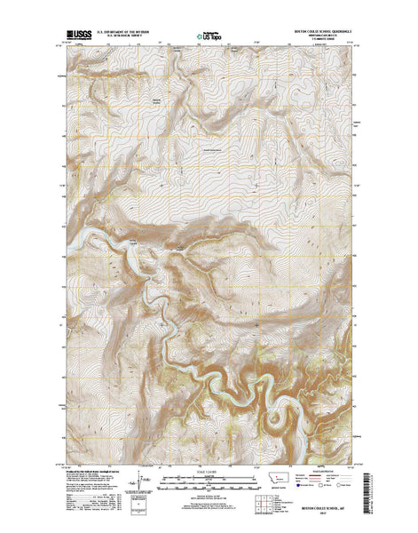 Boston Coulee School, MT