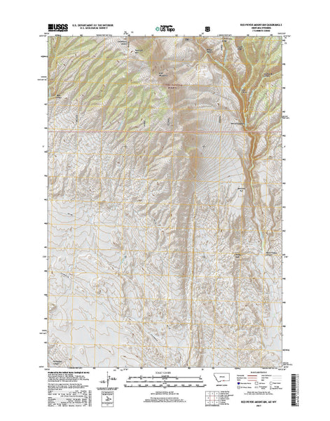 Red Pryor Mountain, MT-WY