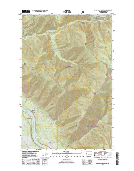 Seven Point Mountain, MT