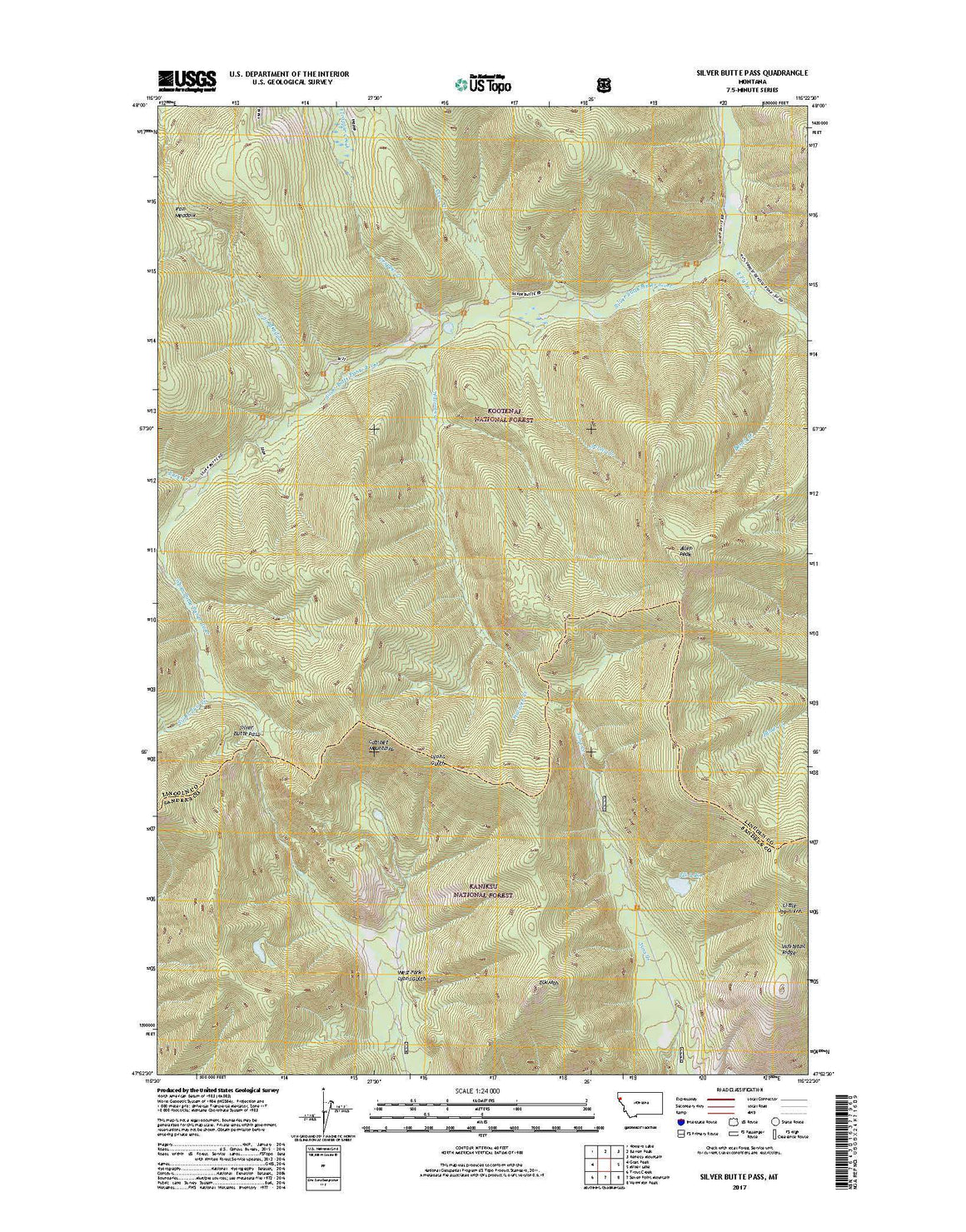 Silver Butte Pass, MT