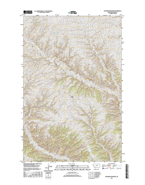 Blizzard Reservoir, MT