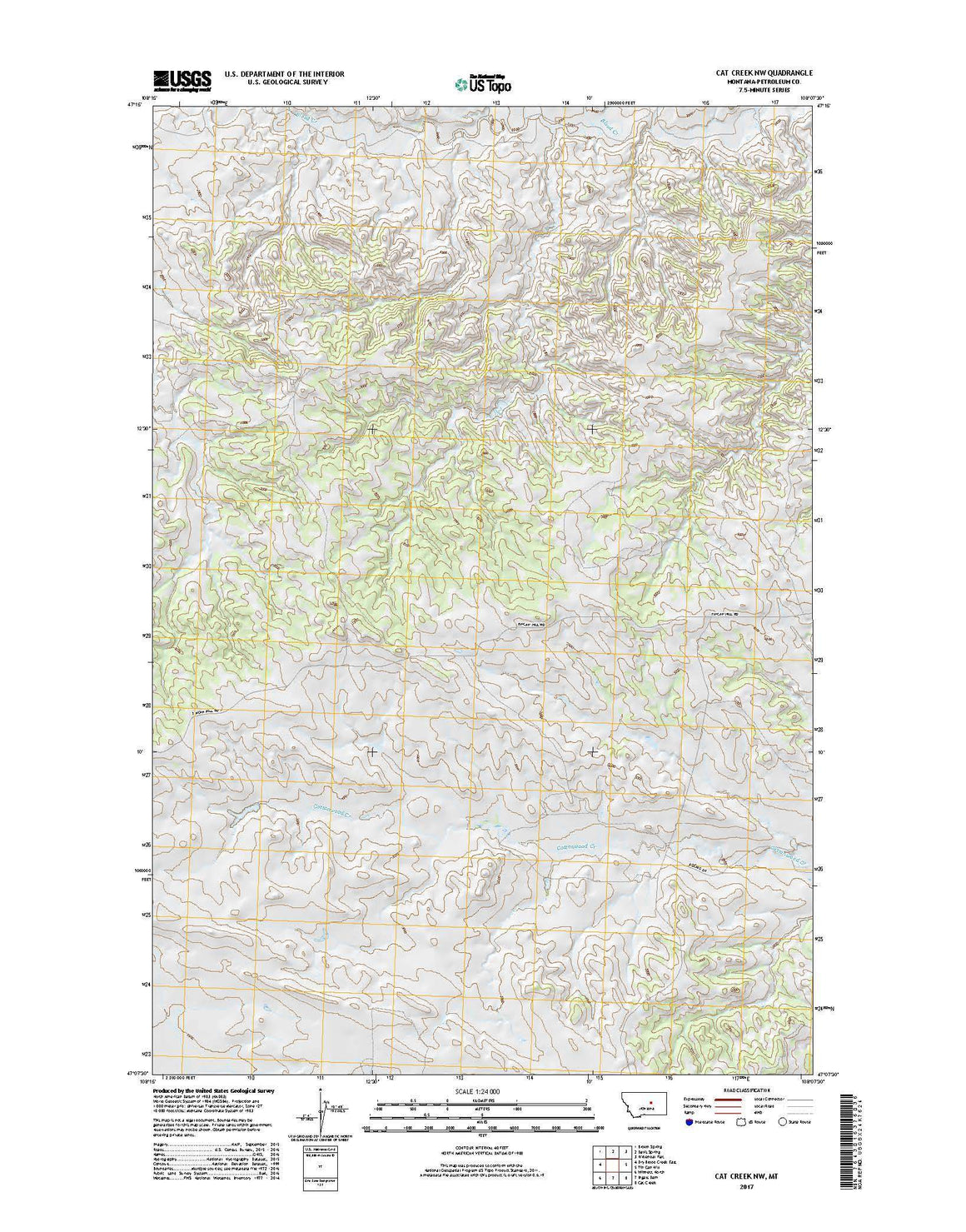 Cat Creek NW, MT