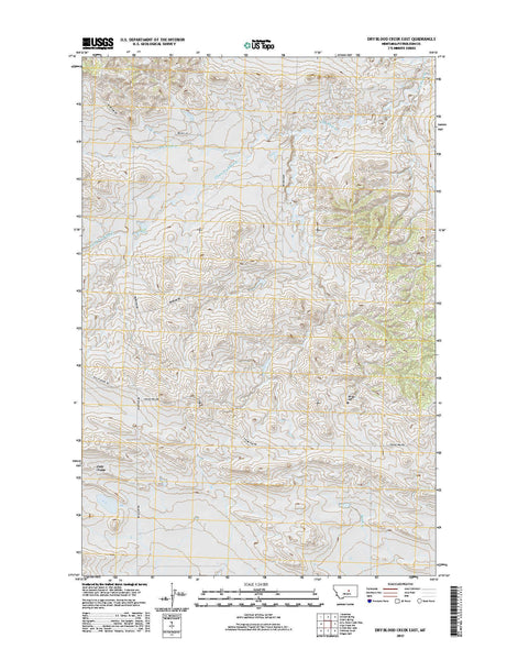 Dry Blood Creek East, MT