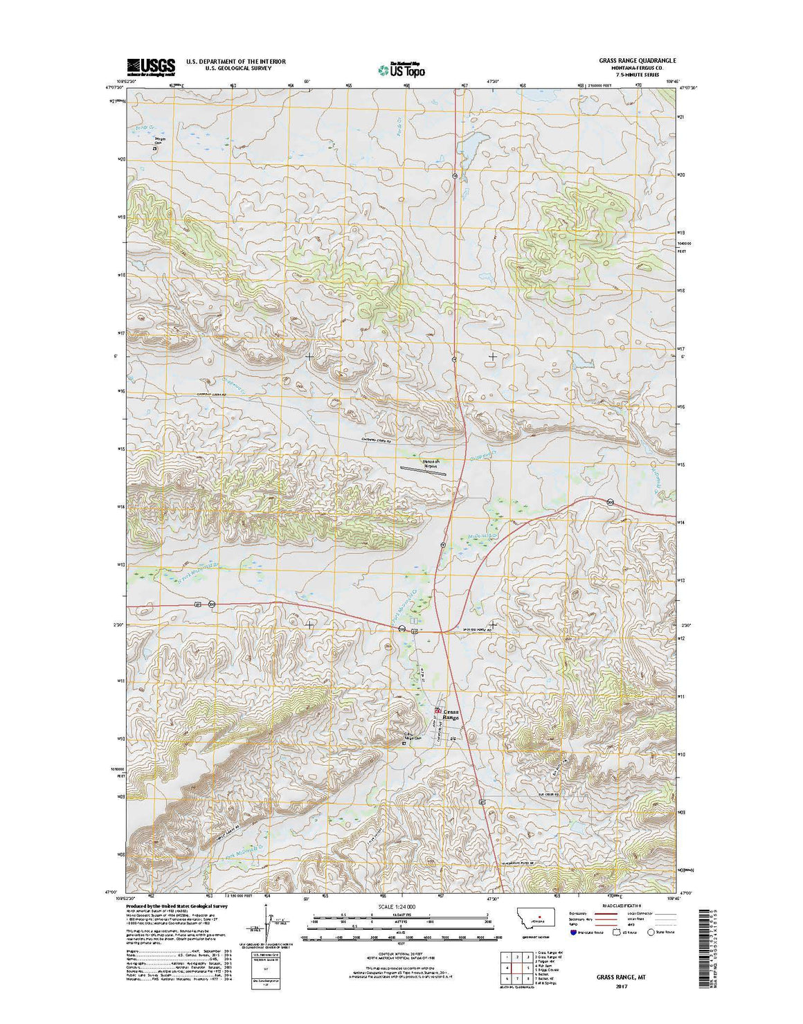 Grass Range, MT