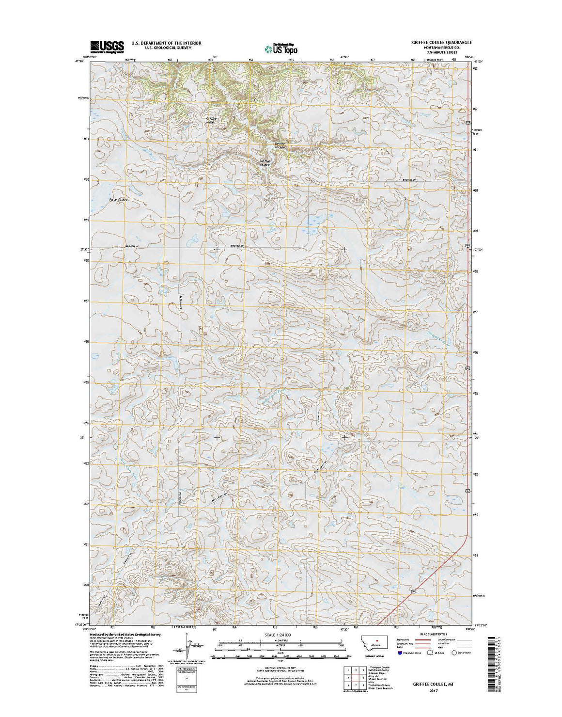 Griffee Coulee, MT