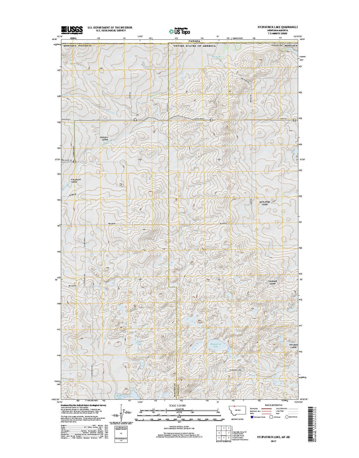 Fitzpatrick Lake, MT-AB