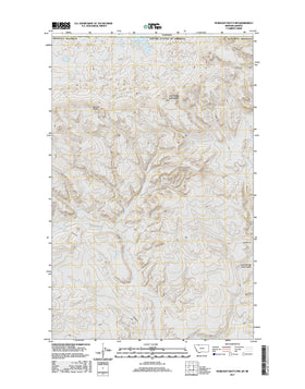 Headlight Butte NW, MT-AB