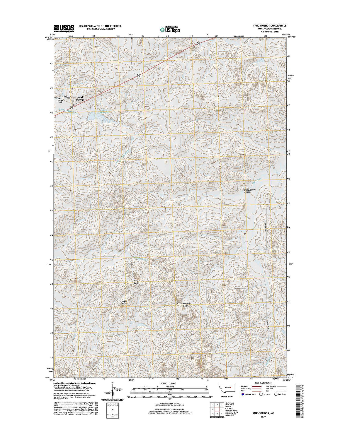 Sand Springs, MT