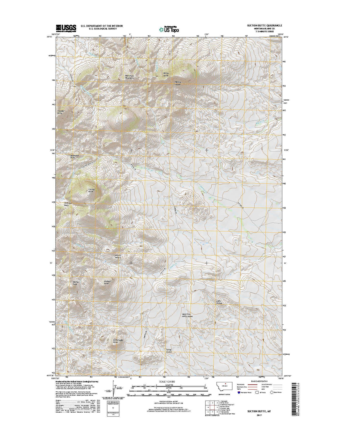 Suction Butte, MT