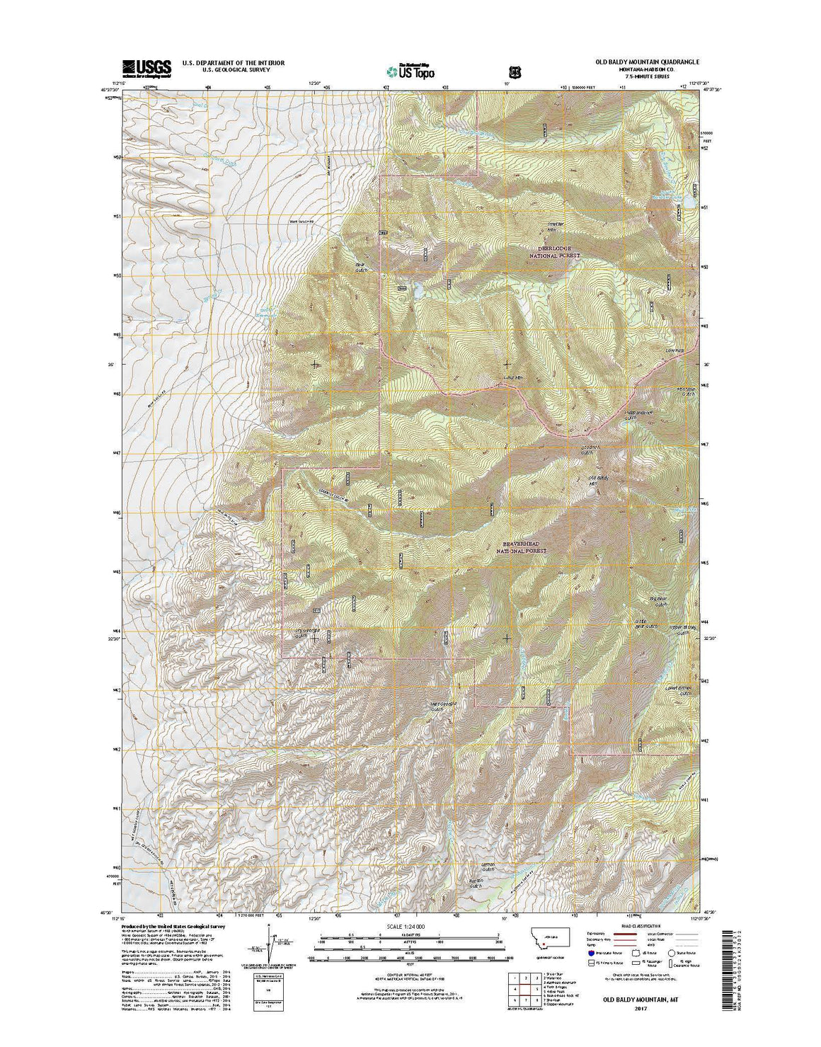Old Baldy Mountain, MT