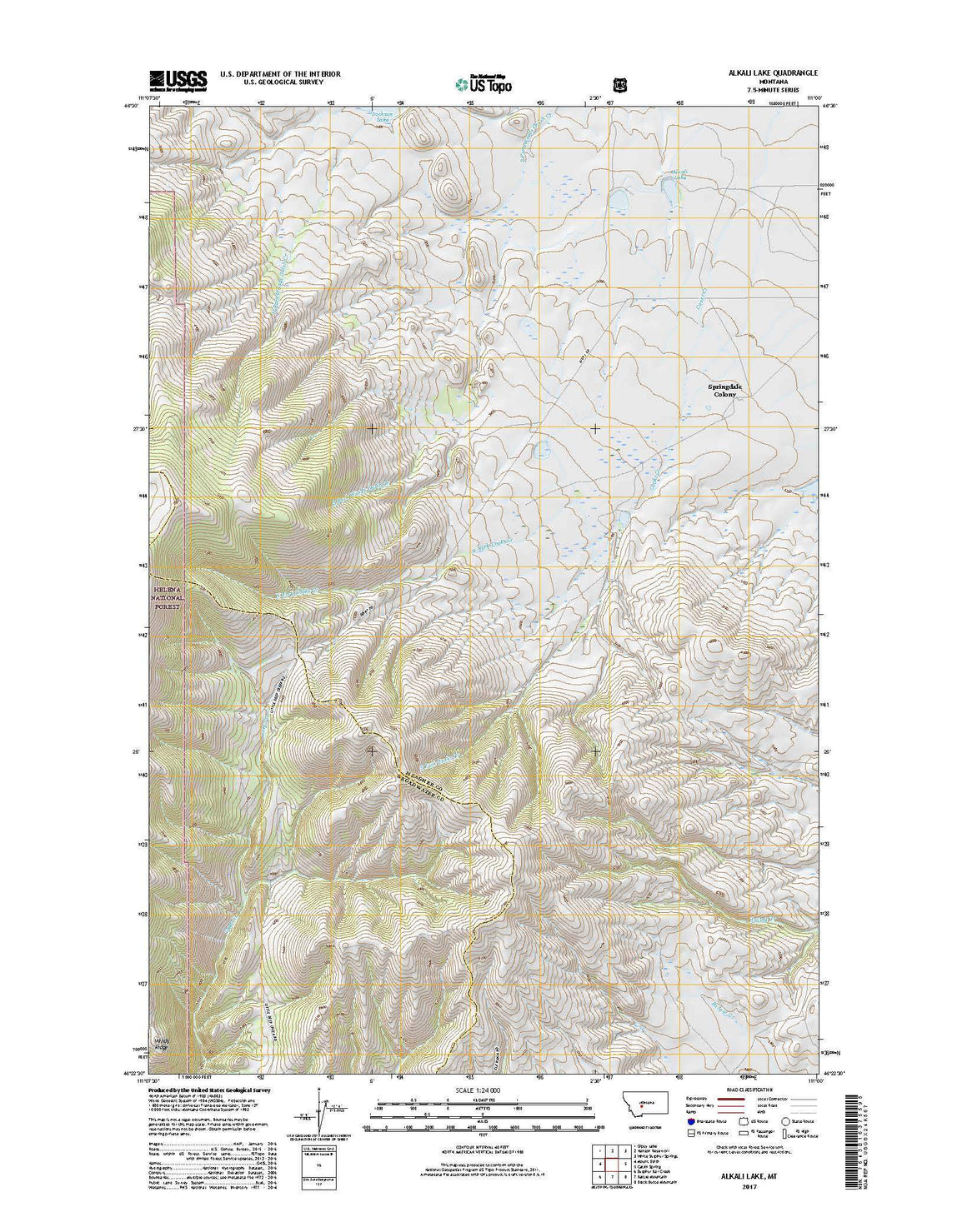 Alkali Lake, MT