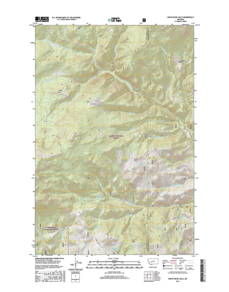 Crow Creek Falls, MT