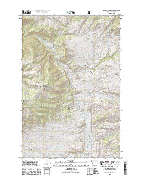 Devils Footstool, MT