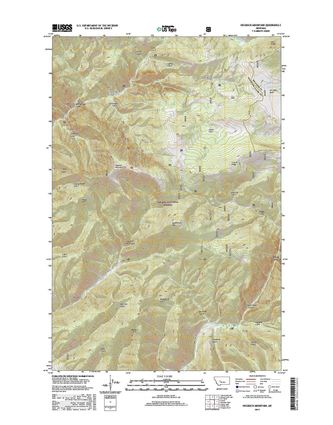 Hogback Mountain, MT
