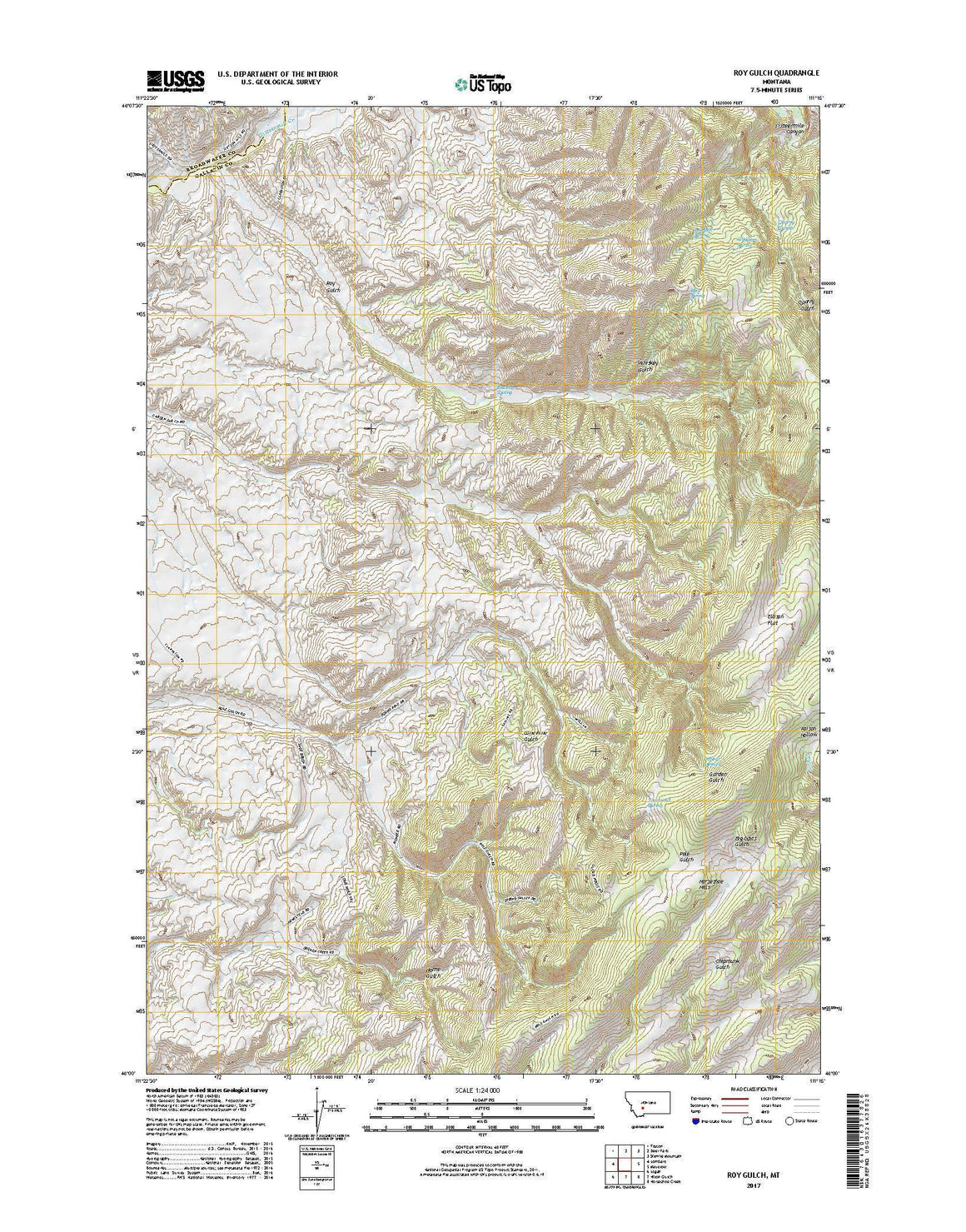 Roy Gulch, MT