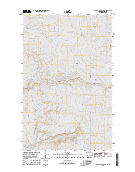 Richmond Reservoir SW, MT