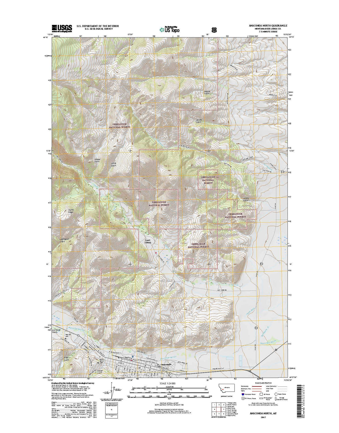 Anaconda North, MT