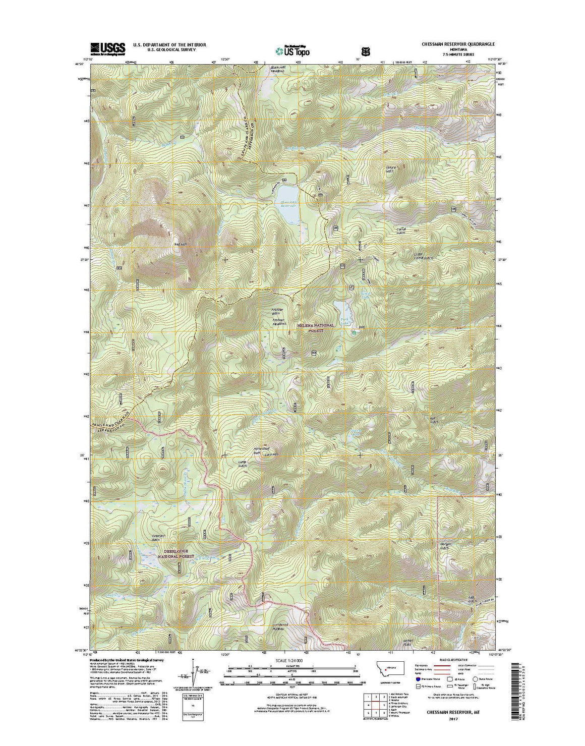 Chessman Reservoir, MT