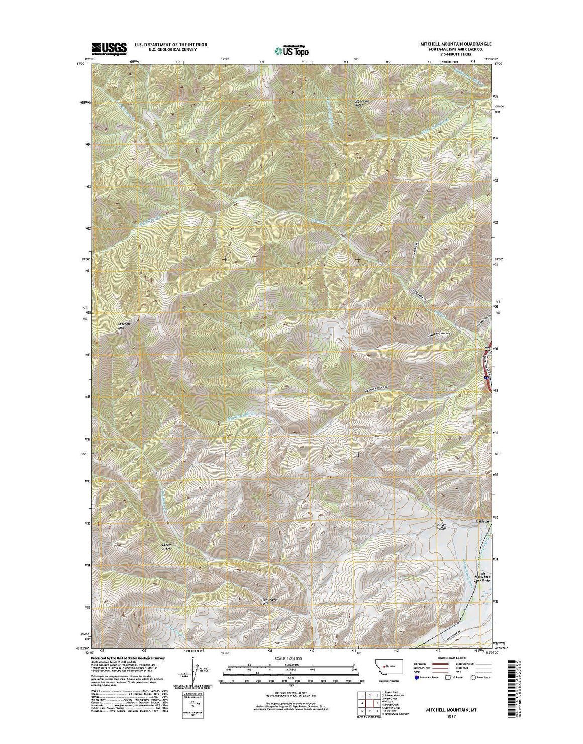 Mitchell Mountain, MT