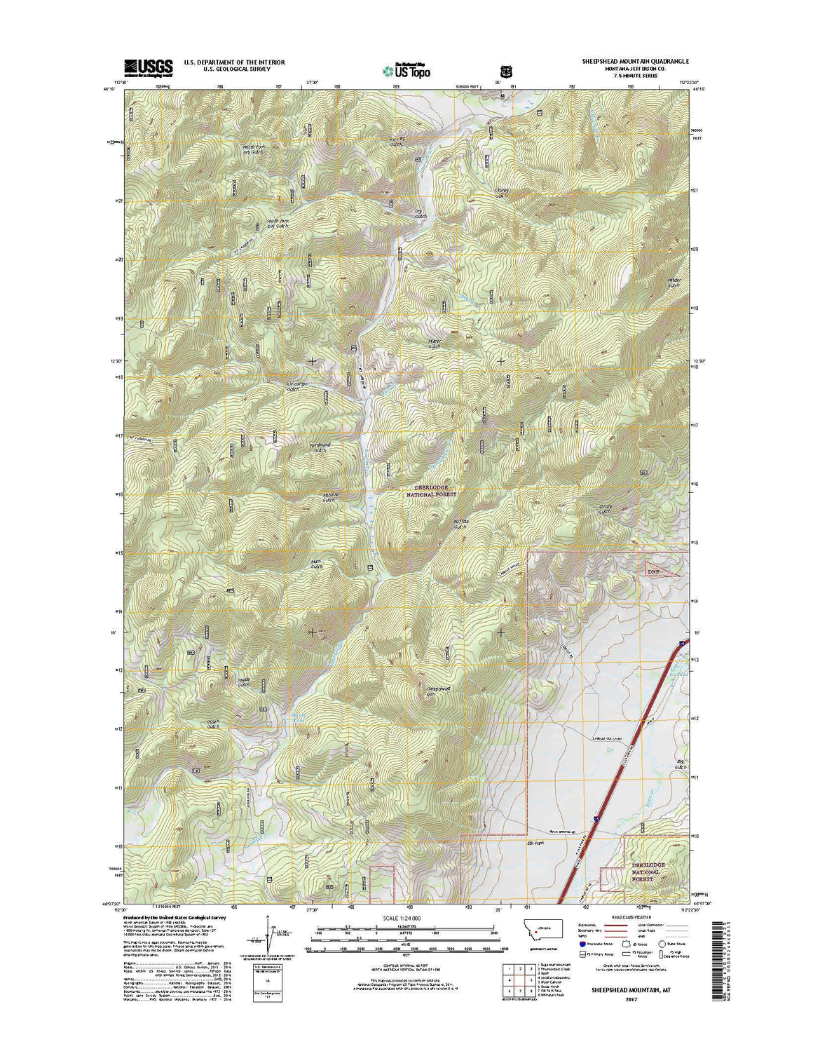 Sheepshead Mountain, MT