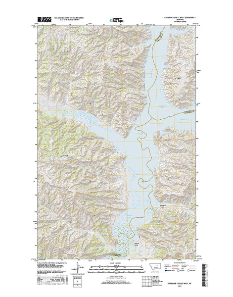 Germaine Coulee West, MT