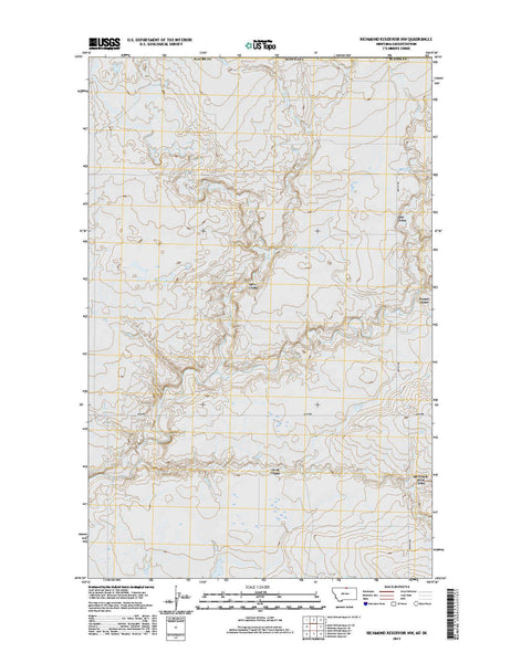 Richmond Reservoir NW, MT-SK