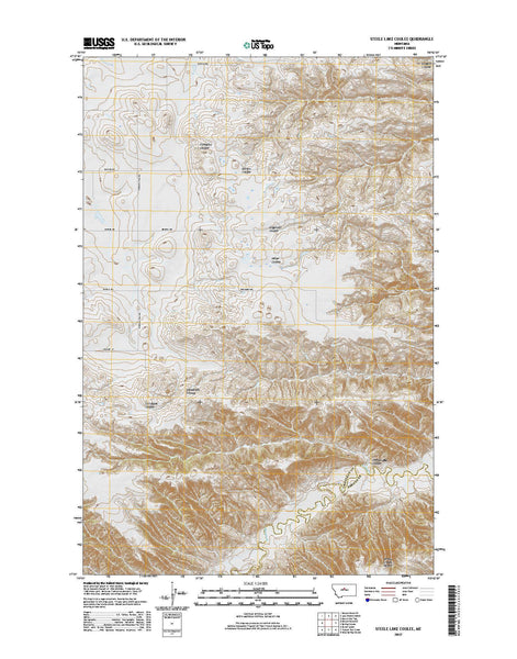 Steele Lake Coulee, MT