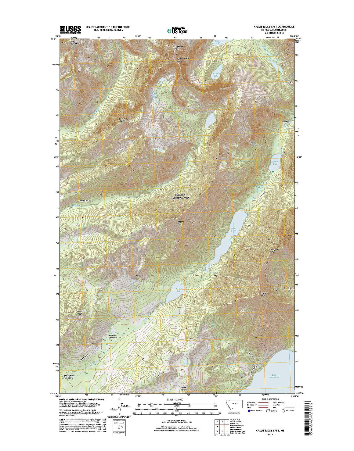 Camas Ridge East, MT