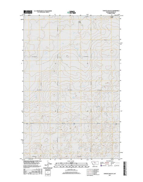 Fowler Coulee SE, MT