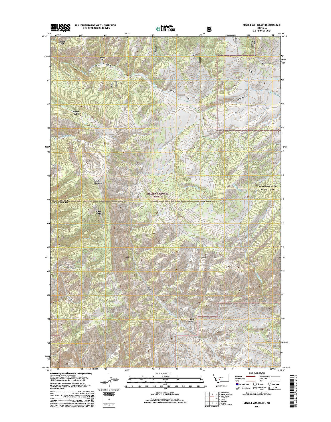 Sixmile Mountain, MT