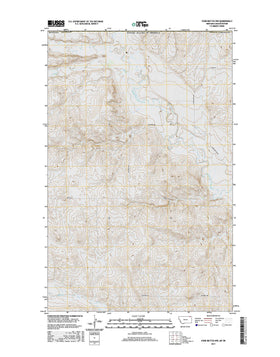 Four Buttes NW, MT-SK