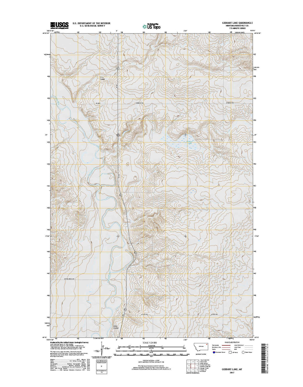 Geddart Lake, MT