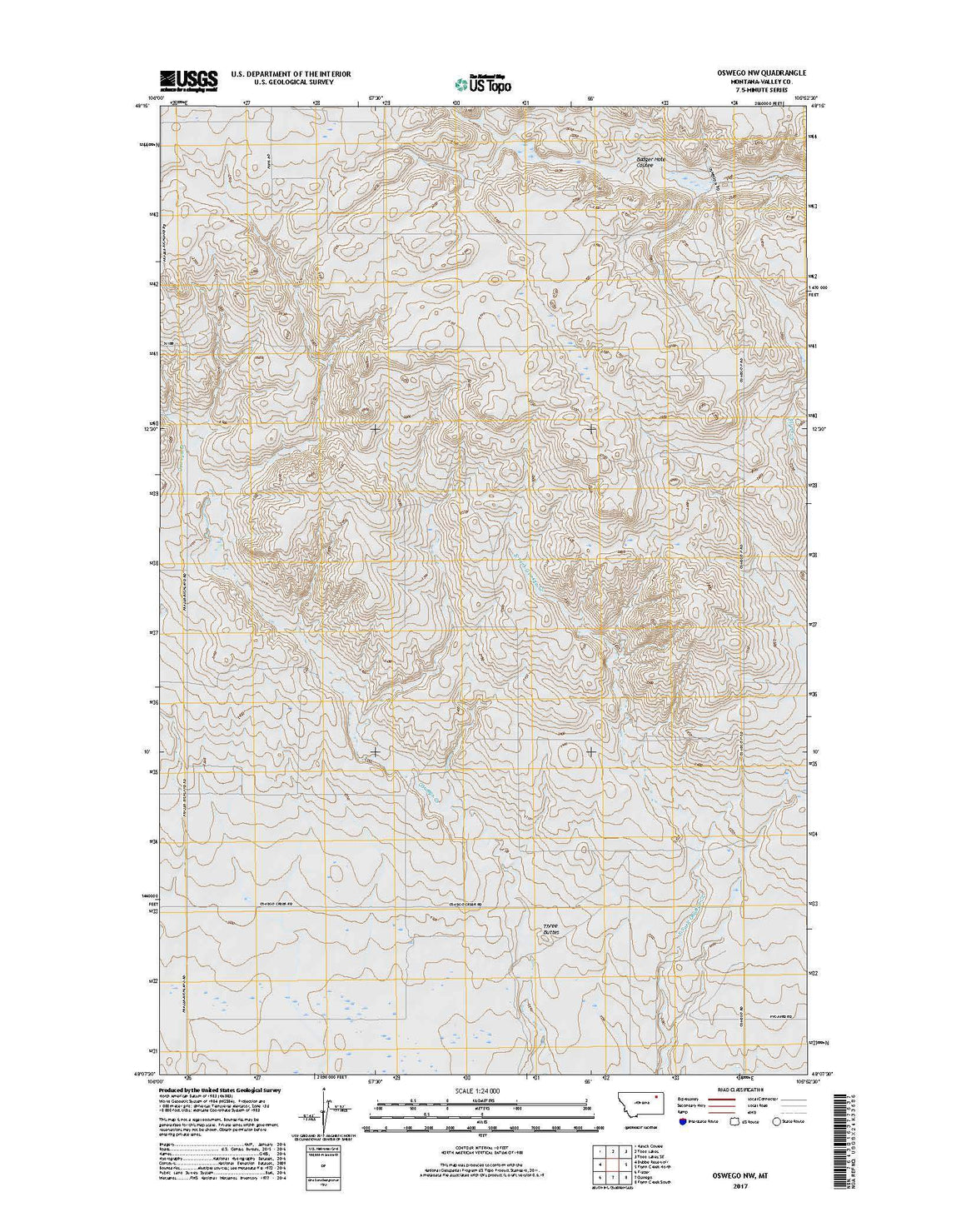 Oswego NW, MT